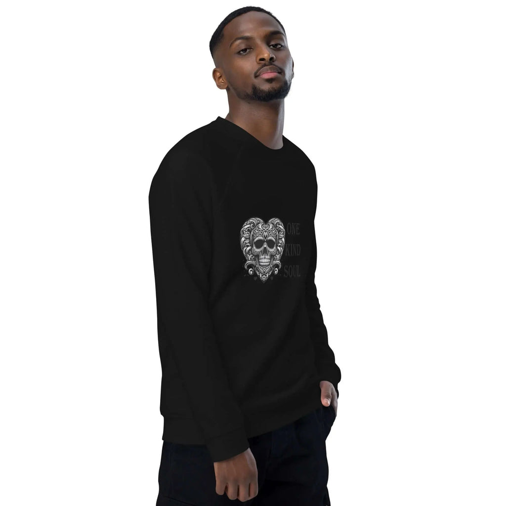 Unisex organic raglan sweatshirt-One Kind Soul