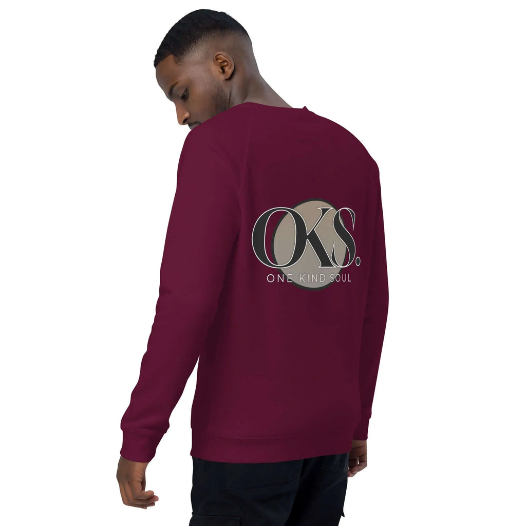 Unisex organic raglan sweatshirt-One Kind Soul