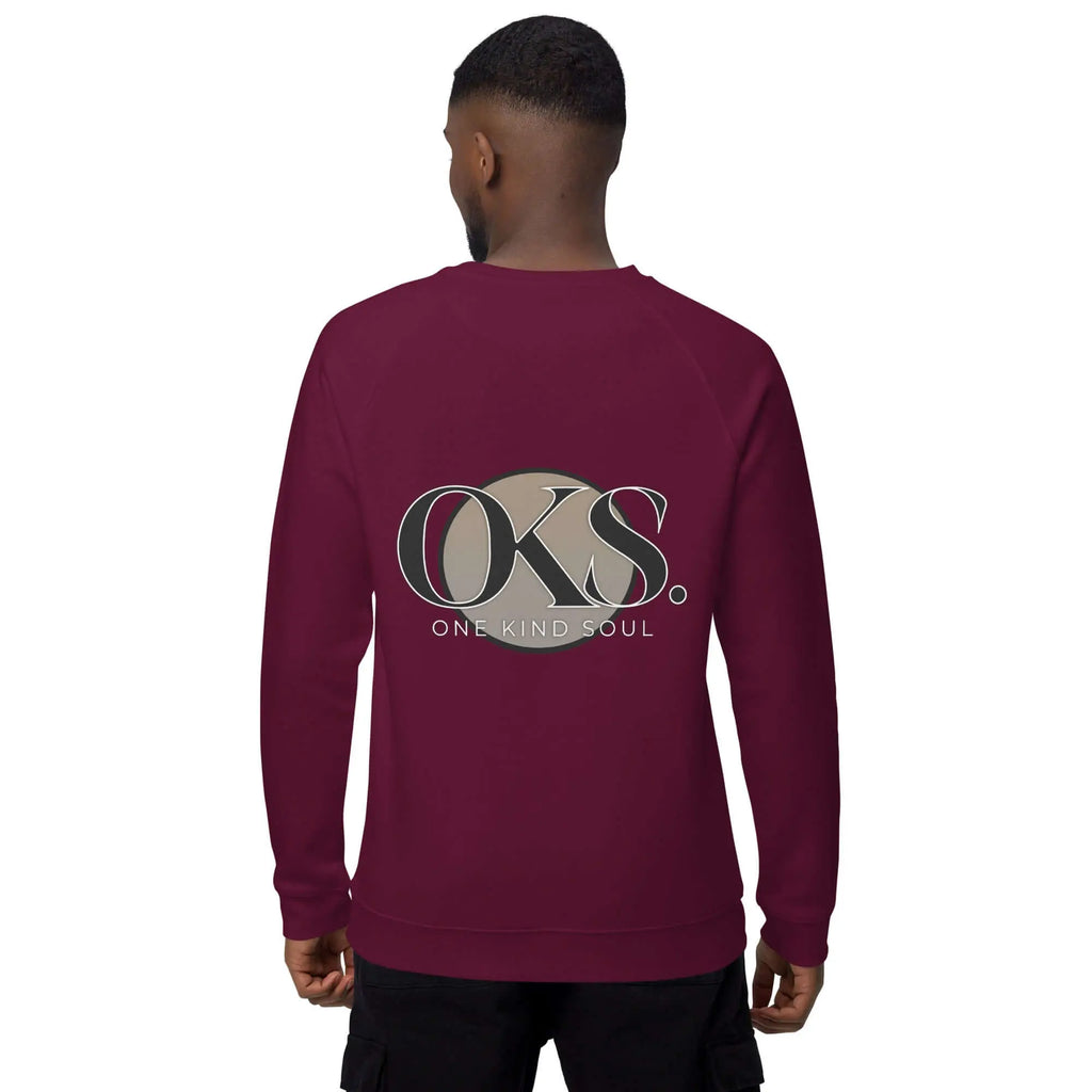 Unisex organic raglan sweatshirt-One Kind Soul