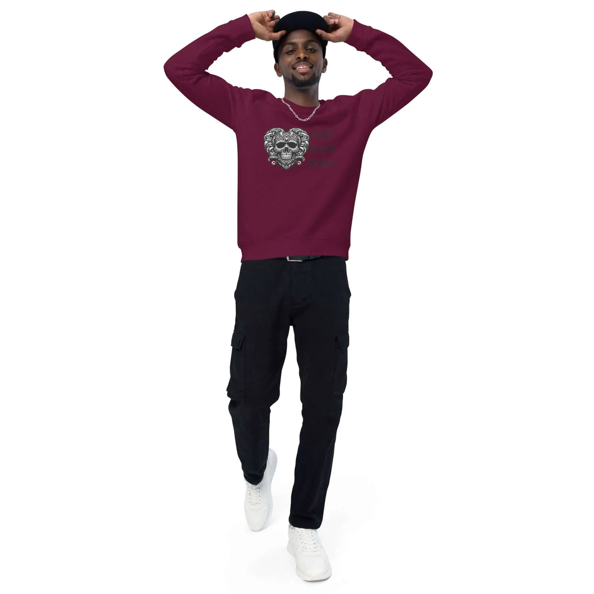 Unisex organic raglan sweatshirt-One Kind Soul