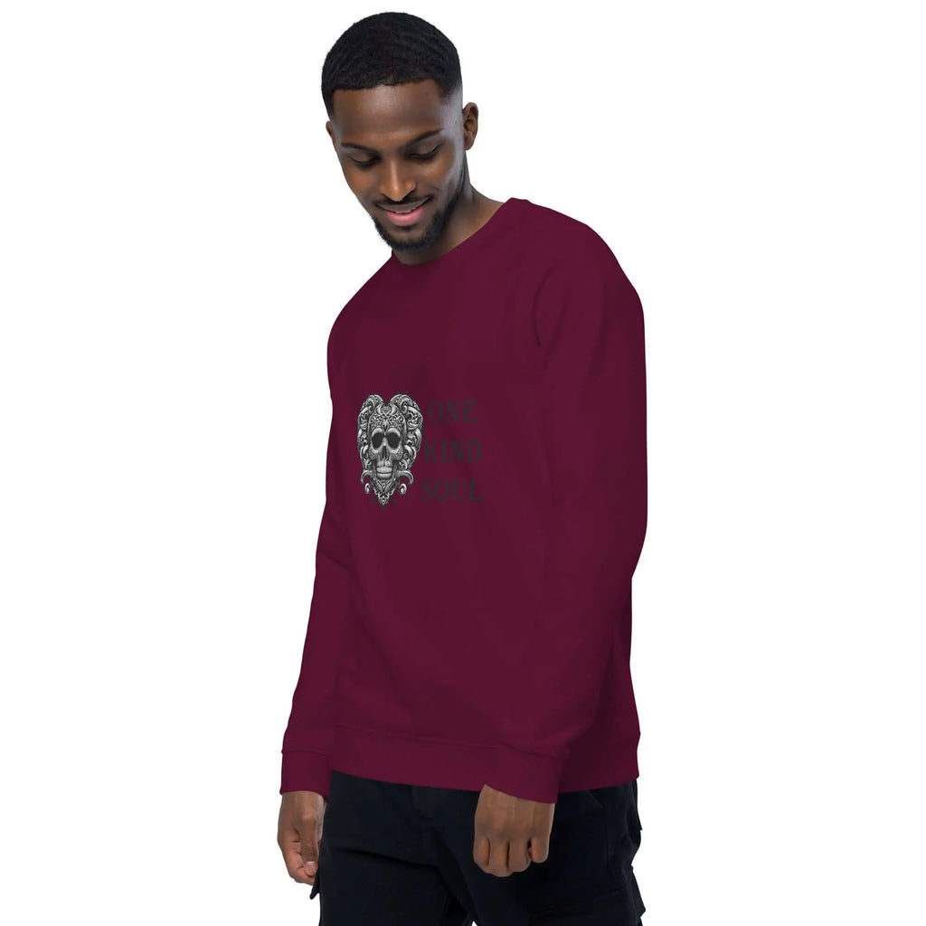Unisex organic raglan sweatshirt-One Kind Soul