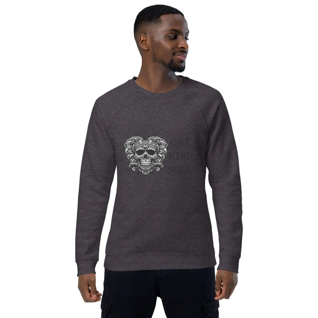 Unisex organic raglan sweatshirt-One Kind Soul