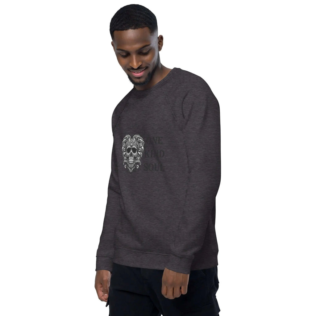 Unisex organic raglan sweatshirt-One Kind Soul
