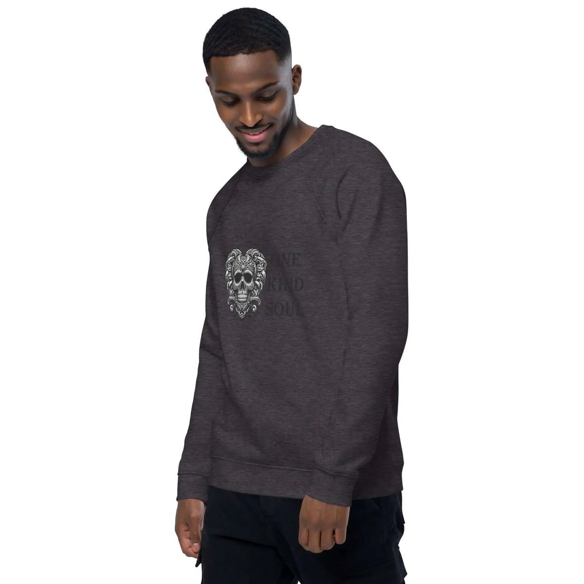Unisex organic raglan sweatshirt-One Kind Soul